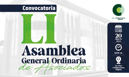 Convocatoria LI Asamblea General Ordinaria de Asociados